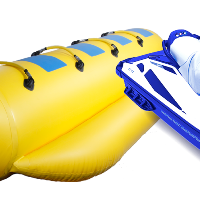 banana y jet ski