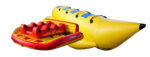 Banana y Sofaboat Acuático. Máximo 6 personas