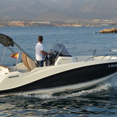 alquiler de barco con licencia en Mazarrón